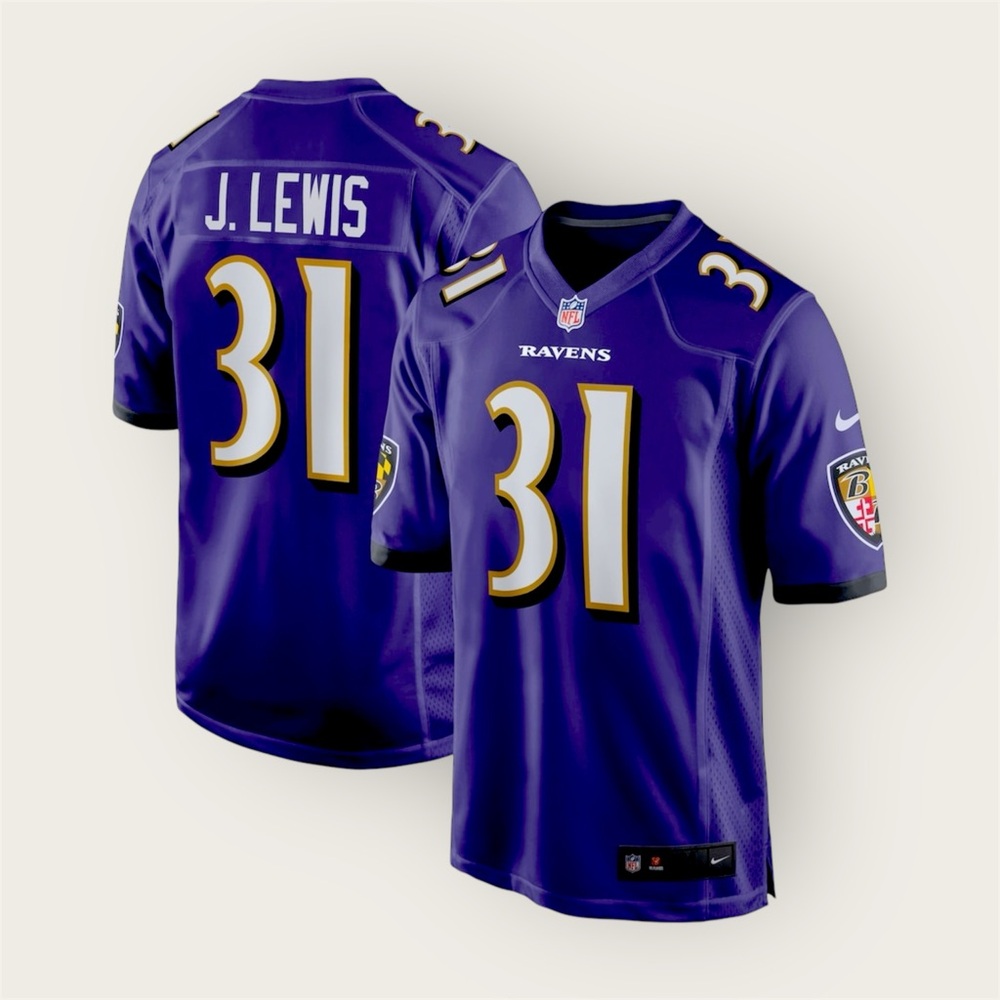 Baltimore Ravens | Jamal Lewis #31 Authentic Nike Game Jersey | NFL Pro Line